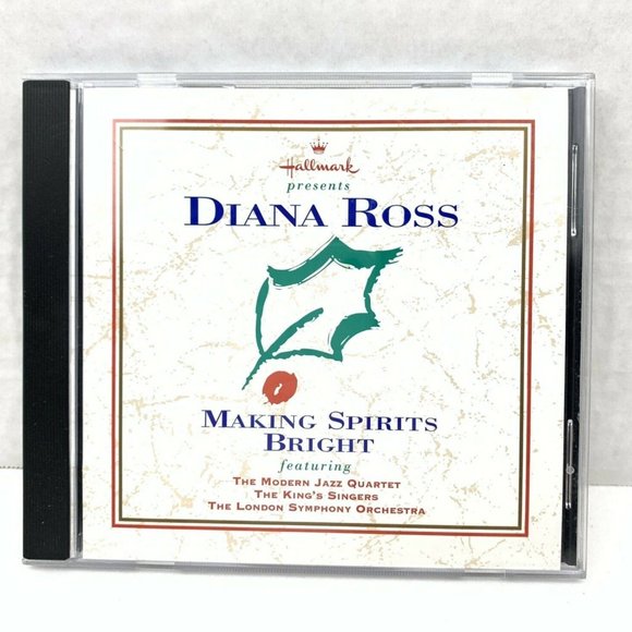 Hallmark Making Spirits Bright Diana Ross Christmas Music CD Modern Jazz Quartet - Picture 1 of 8